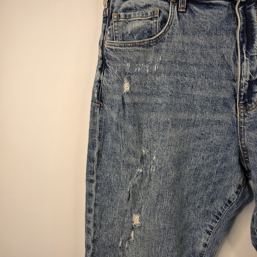 Pilcro Letterpress Anthropologie Women's Size 31 Distressed Denim Jeans Grunge - Picture 3 of 16